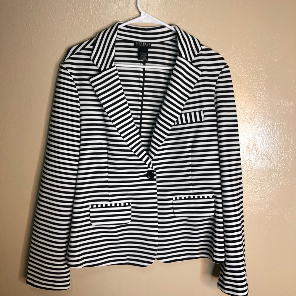 Striped Blazer